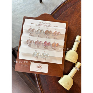  Set sơn gel mắt mèo Andpretty tặng kèm bảng màu gỗ 