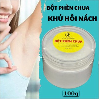  100gr Bột phèn chua  che ten . 