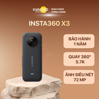  Camera Hành Trình Insta360 X3 Standard Bundle - Quay Phim Chất Lượng 5.7K 360° | Bảo Hành 12 tháng 