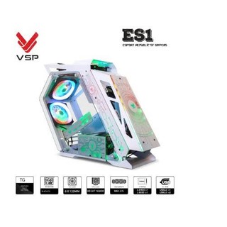 Vỏ Case Máy Tính VSP E-ROG ES1 G.ART- MÀU TRẮNG