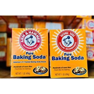 Bột Baking Soda USA Mỹ đa năng bột nở baking soda khử mùi diệt khuẩn tẩy rửa làm bánh - Hộp 454GR
