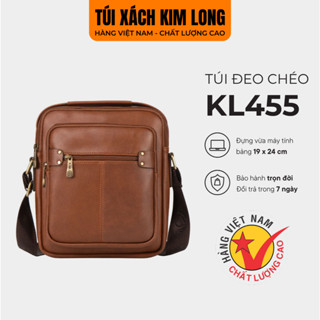  Túi Ipad Đeo Chéo Da Nam Cao Cấp Kim Long KL455 