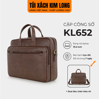  Cặp Da Laptop 16 inch Công Sở Kim Long KL652 