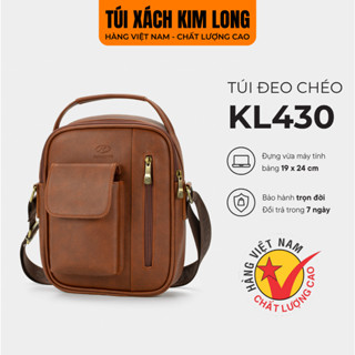  Túi Đeo Chéo Da Thời Trang Cao Cấp Dành Cho Nam Kim Long KL430 