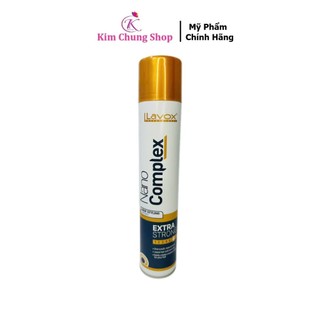 [Chai 420ml] Keo Xịt Tóc Giữ Nếp Cứng và Mềm Lavox