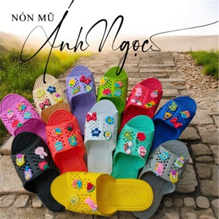 DépTổ Ong Siêu Nhẹ Có Gắng SticKer Nam Và Nữ 10 Màu Chất EVA Phom Chuẩn Cao Cấp Dép Đi Biển cross lê