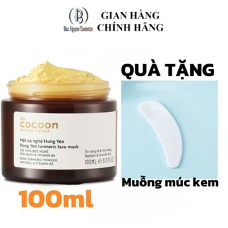   Chính Hãng  Bigsize Mặt nạ nghệ Hưng Yên Cocoon 100ml giúp sáng da giảm thâm xỉn màu không đều màu da 