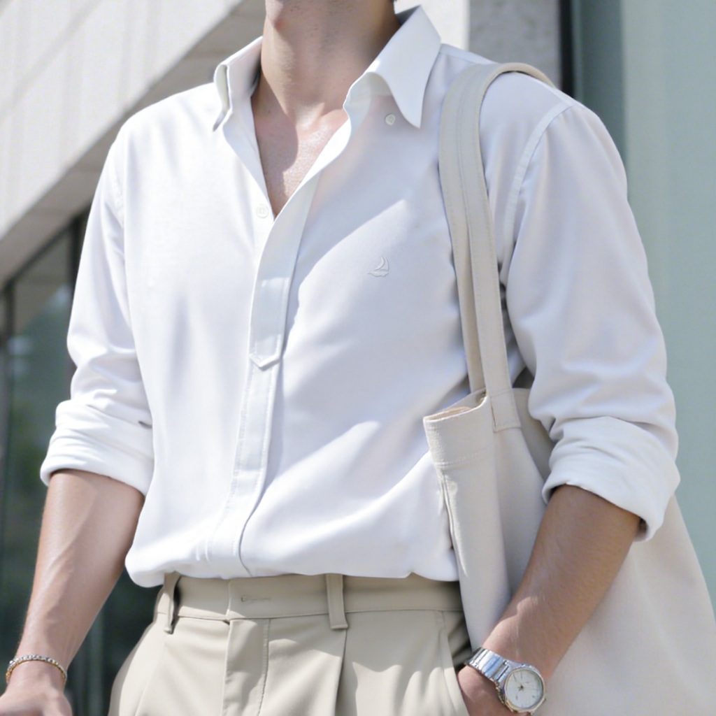 Sơ Mi Nam Dài Tay SIXMEN The Helm Vải Cotton Lạnh Cao Cấp Chống Nhăn Form Fit Tôn Dáng Lịch Lãm | BigBuy360 - bigbuy360.vn