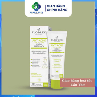  Kem dưỡng ẩm và kiểm soát dầu Floslek Anti Acne Mattifying Cream 50ml 