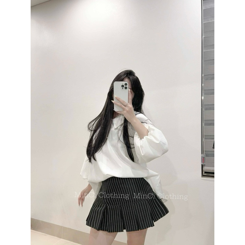 Chân Váy Kẻ Hack Dáng Form Xoè Có Quần Bảo Hộ Váy Ngắn Xếp Ly To Chất Tuypsy 2 Lớp Hàng L1 | BigBuy360 - bigbuy360.vn