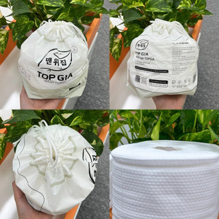 Khăn khô cuộn TopGia 65 tờ – Viscose tự nhiên, dùng khô & ướt tiện lợi