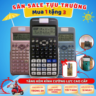 Máy tính cầm tay học sinh CASIO FX - 580 VNX cũ (độ mới 80-99%) hàng chính hãng còn bảo hành 7 năm