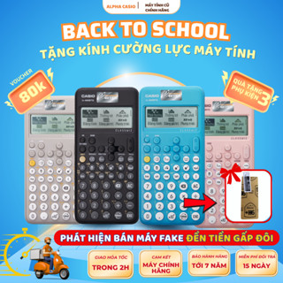 Máy tính CASIO FX 880BTG CŨ (độ mới 85-99%) | máy tính cầm tay học sinh cũ chính hãng bảo hành lên tới 7 năm