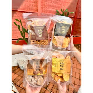 Bánh Mì Sấy Mix Vị : Bơ Tỏi / Phô Mai / Đường Đen / Cafe Caramel / Cốm Non