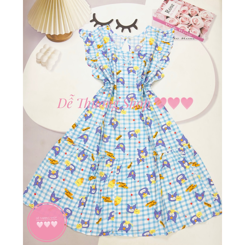 ĐẦM CÁNH TIÊN ĐUÔI CÁ SIZE XL(56-dưới 70kg)