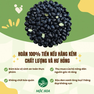 Đậu đen xanh lòng, đỗ đen xanh lòng quê sạch, thơm, bùi, bở
