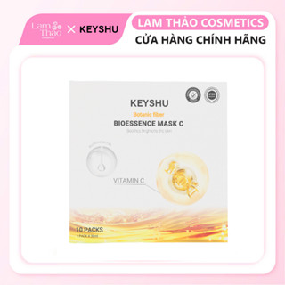 Mặt Nạ Vitamin C Cấp Ẩm Keyshu Botanic Fiber Bioessence Mask C