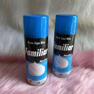 Kem cạo râu FAMILIAR XANH DƯƠNG 330g, BỌT CẠO RÂU làm dịu da, tránh trầy xước da khi dùng dao cạo