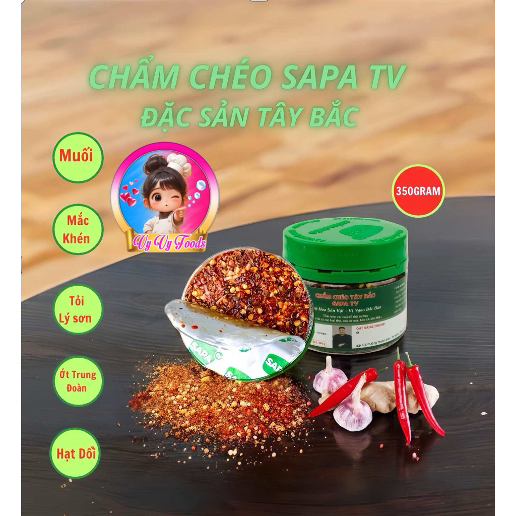 NƯỚC CHẤM CHẨM CHÉO SAPA TV mẫu mới