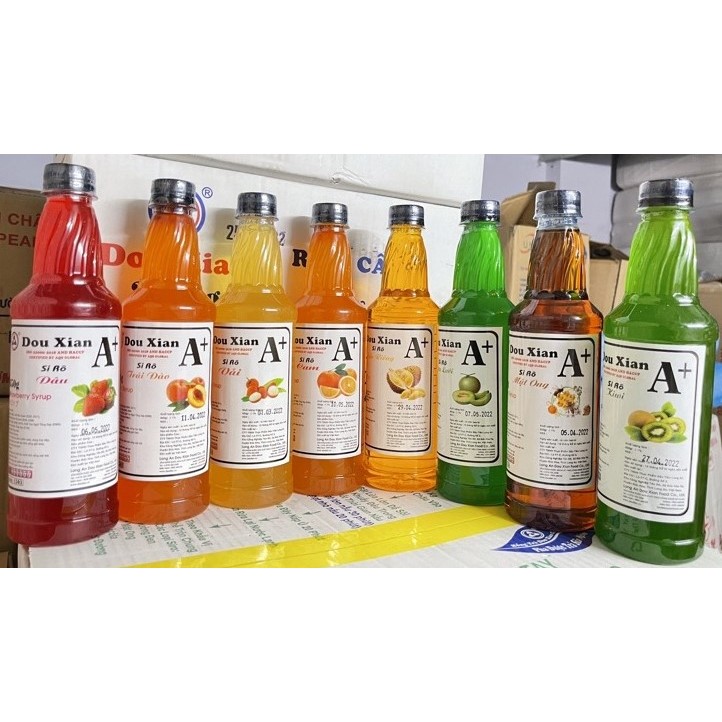 Siro A+ Douxian chai 500ml (nhiều mùi)