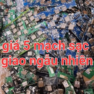 5 mạch sạc dự phòng các loại 1usb 2 usb giá rẻ (cũ)