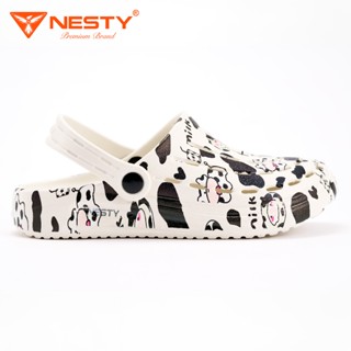   NE23-8  Dép Sục NESTY Họa Tiết Cá Tính Chất Liệu EVA Cao Cấp Siêu Nhẹ Đế Mềm 4cm 