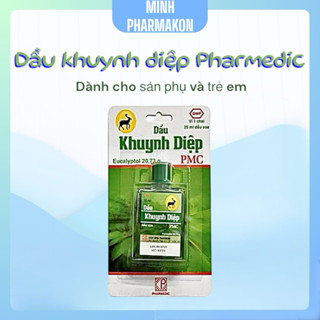Dầu khuynh diệp Pharmedic - Dầu khuynh diệp con nai cho mẹ và bé chai 25ML