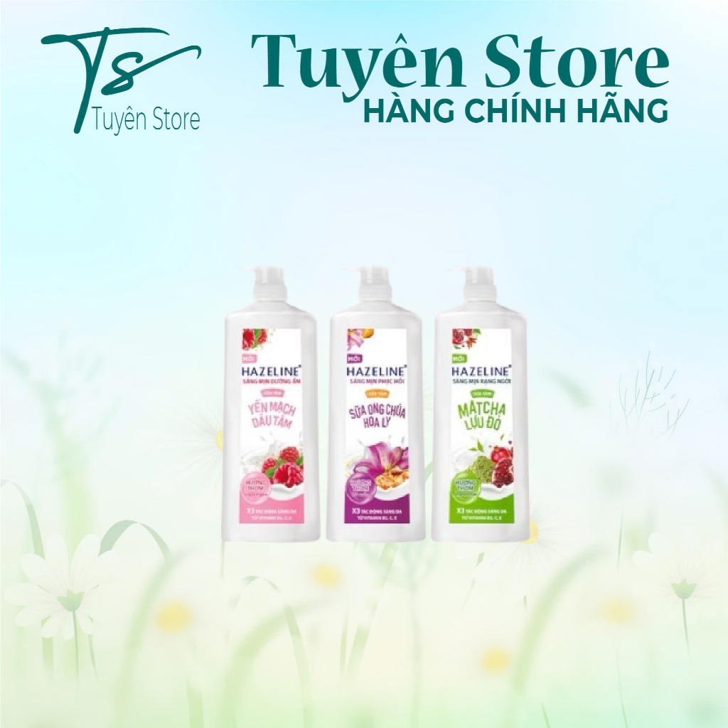 Sữa Tắm Dưỡng Da HAZELINE Chai 670g/ 1Kg