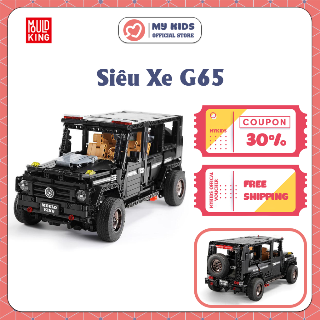 Đồ Chơi Lắp Ráp Siêu Xe Đẳng Cấp G65 – Mouldking 13070