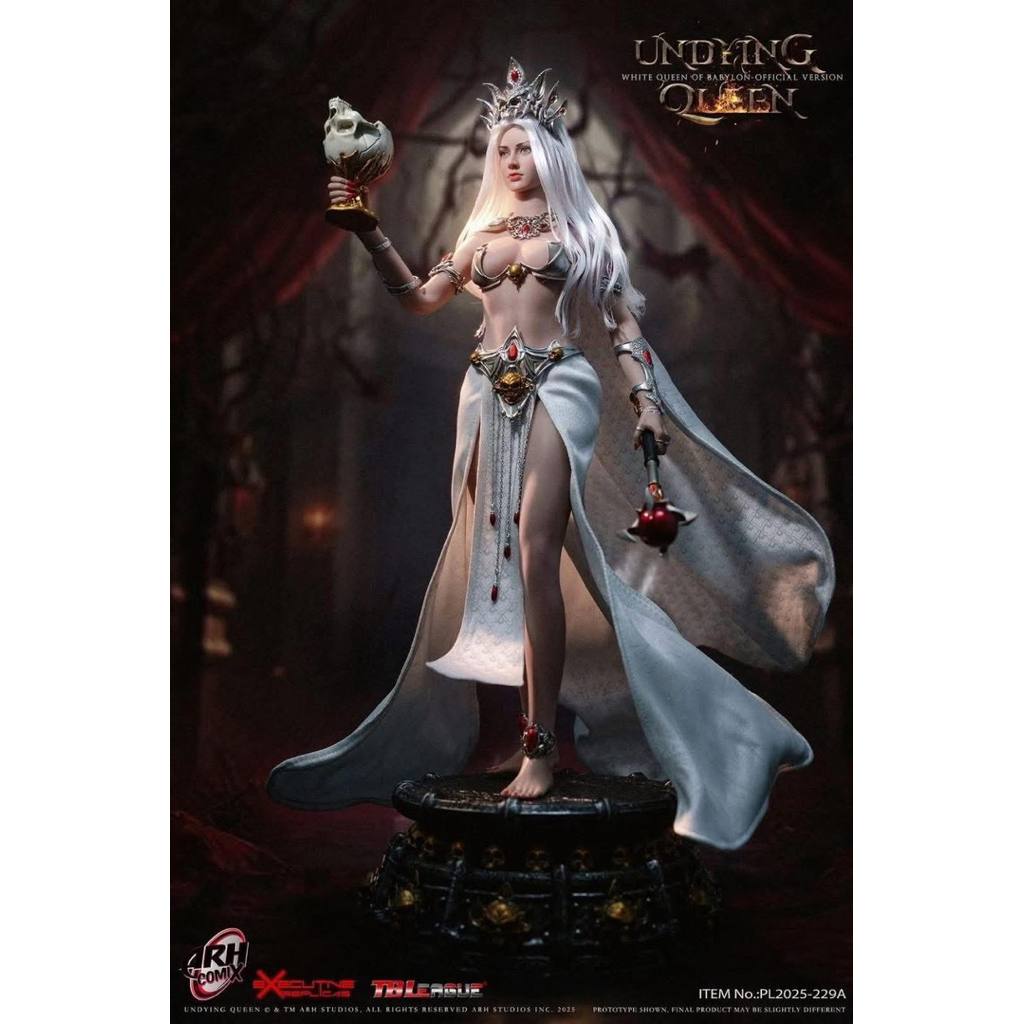 MÔ HÌNH tbleague  UNDYING QUEEN 1/6 SILICON ACTION FIGURE
