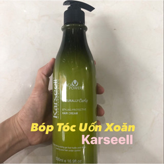  Gel giữ nếp tóc uốn xoăn mềm Gel bóp tóc uốn tạo kiểu Karseell 500ml 