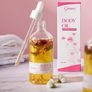 Gomez Dầu Dưỡng Da Body Oil 2% BHA 100ml Cấp Ẩm Thẩm Thấu Nhanh Không Bết Dính Nhẹ Nhàng & Làm Mềm Mịn Da