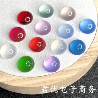   Size 12-20mm  Mắt Ngọc Dán   Đá Mắt Mèo   Mắt Thú Bông Len - Nhiều Màu 