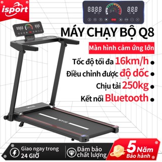 Máy chạy bộ tại nhà, máy đi bộ, Màn hình LED cảm ứng lớn, Bluetooth, Gấp gọn được, Giảm chấn,Giảm ồn