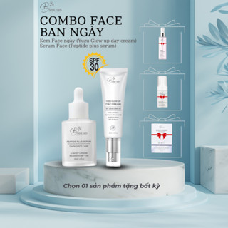 COMBO KEM FACE NGÀY BARBIE SKIN - YUZU GLOW UP DAY CREAM SPF 30 PA+++ Dưỡng da,nâng tone, chống nắng