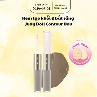   Judydoll  Tạo Khối Judy doll 2 đầu Dạng Kem Judydoll Liquid Highlighter & Contour Duo 