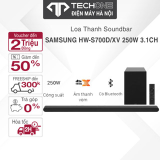 Loa Thanh Soundbar Samsung HW-S700D/XV 250W 3.1CH Mã 2024 Bảo Hành Chính Hãng 12 Tháng
