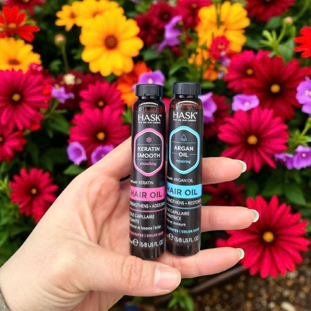 Dầu dưỡng Hask Keratin Protein phục hồi tóc gãy rụng 18ml