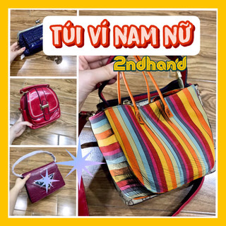 [2ndhand] TÚI VÍ NAM NỮ NHIỀU KIỂU hàng thùng hàng si