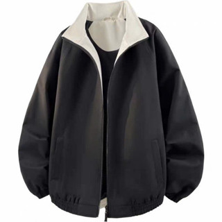 Áo khoác dù , áo khoác 2 lớp phối màu cổ trụ nam nữ basic cổ cao trượt nước chống nắng, chống gió Bảo Đăng