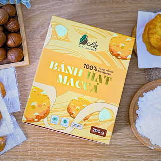  Bánh Ngói Hạt Macca DiLin – Ít Ngọt Ăn Kiêng Healthy Snack Macca Lâm Đồng 
