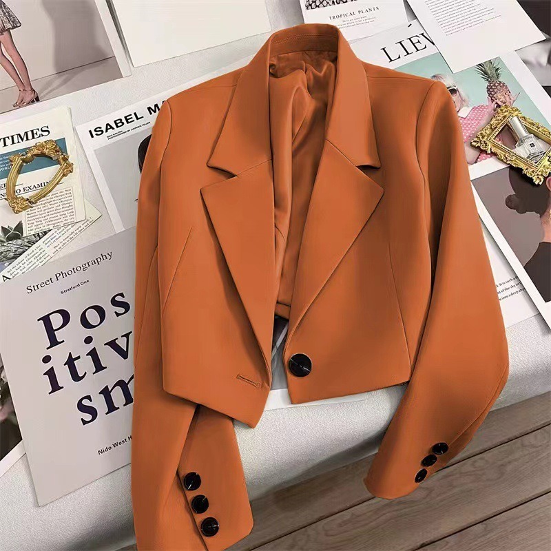 Áo blazer áo vest croptop dáng ngắn dài tay cho nữ phong cách cá tính Quảng Châu ÁO COPTOP | BigBuy360 - bigbuy360.vn