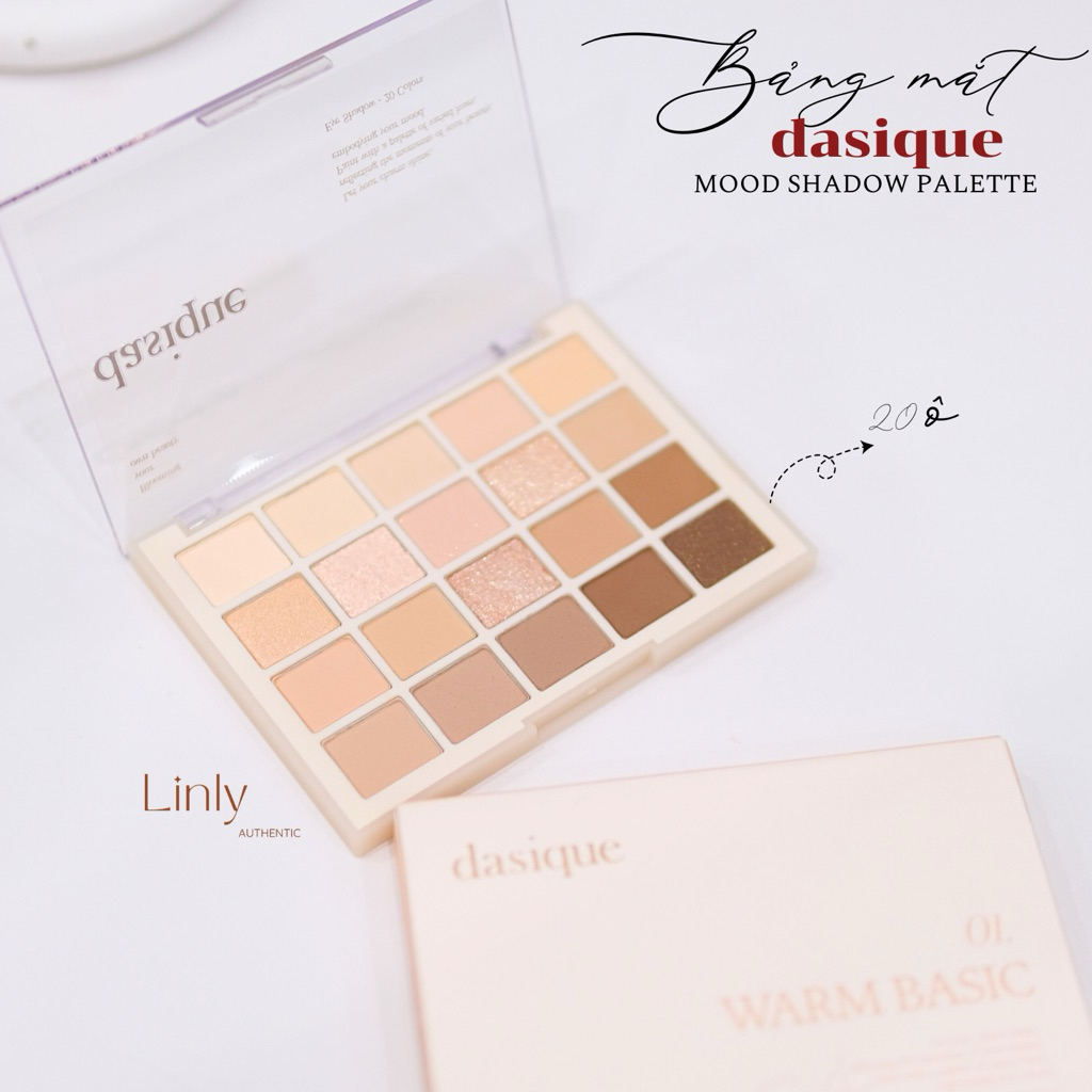 BẢNG MẮT DASIQUE 20 Ô SHADOW PALETTE