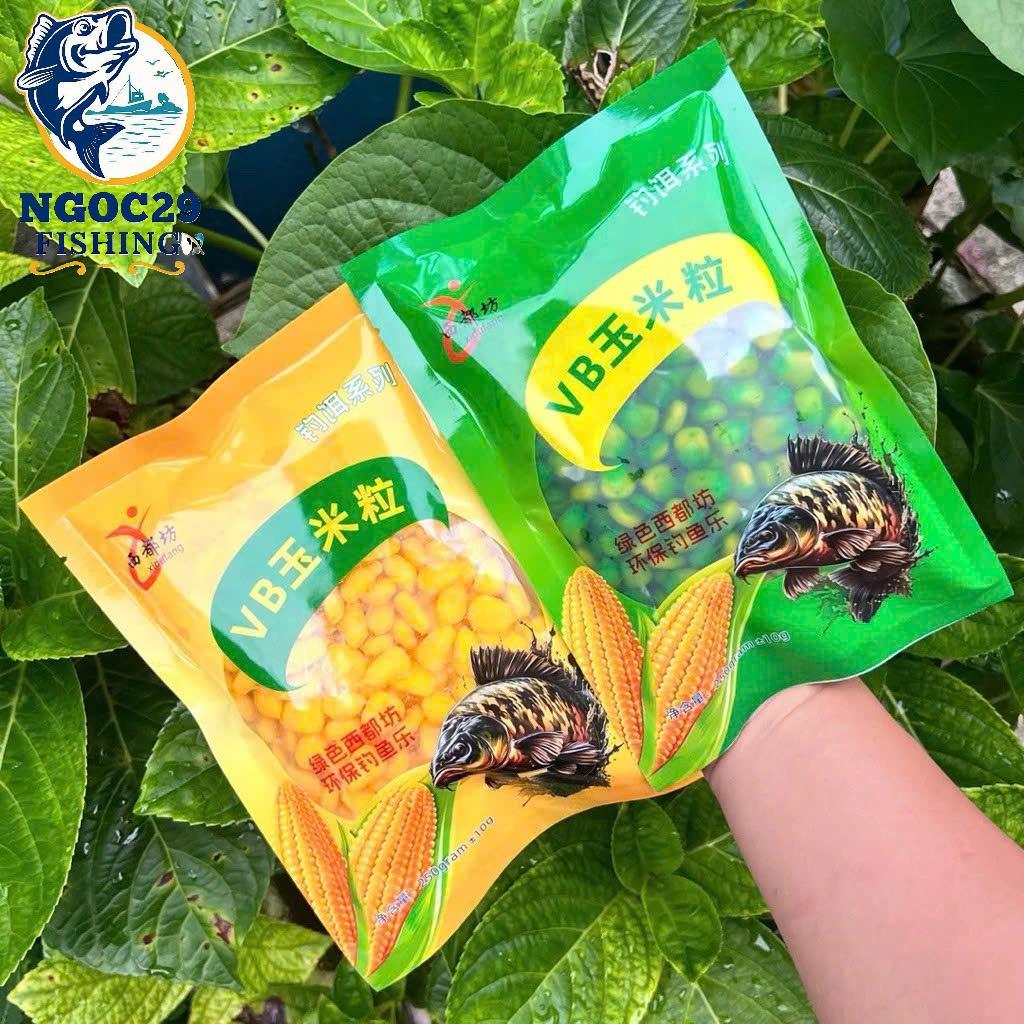 Hạt Ngô VB Ngâm Móc Lưỡi Câu Cá, Ngô Ngâm Sẵn Câu Cá, Ngô Ngâm Câu Chép, Trắm Cỏ