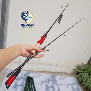  Cần lure bọ cạp Đỏ hàng cao cấp phôi carbon xoắn X Toàn Thân cực khỏe 