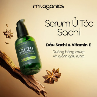  MILAGANICS Tinh Dầu Sachi Dưỡng Tóc Serum Giảm Tóc Chẻ Ngọn Dưỡng Ẩm Chuyên Sâu Không Bết Dính 