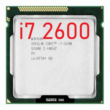 cpu PC i7 2600 / i7 3770 /  i7 2600s / i7 2600k chạy main h61 đến.z77 socket 1155 tặng keo tản nhiệt