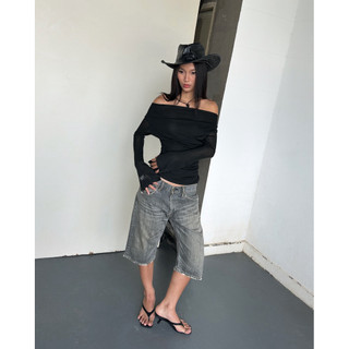  ÁO TRỄ VAI A MINUS "IMPROVISED" OFF SHOULDER TOP    A MINUS    a_minus.official 