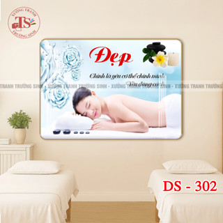  TS Xưởng Tranh Trường Sinh Tranh Tráng Gương Dưỡng Sinh Treo Tường Decor Spa Sang Trọng M29 
