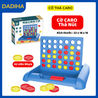 Bộ Đồ Chơi trẻ em Cờ Caro Thả Viên Nhựa Xếp Hình Rèn Luyện Tư Duy Không Gian Đa Chiều - Cờ Ca Rô
